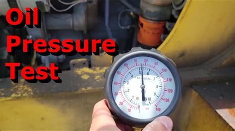 red seal oil pressure test quiz